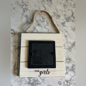 NWT “The Girls" Wooden Picture Frame
